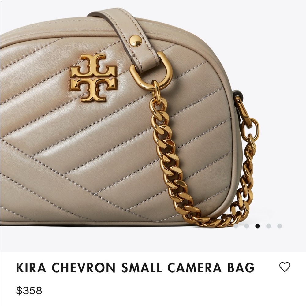 Tory Burch: Kira Chevron Small Camera Bag